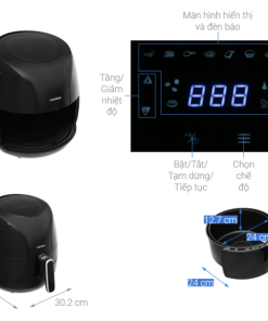 NỒI CHIÊN KHÔNG DẦU HAFELE HS AF601B 535.43.714